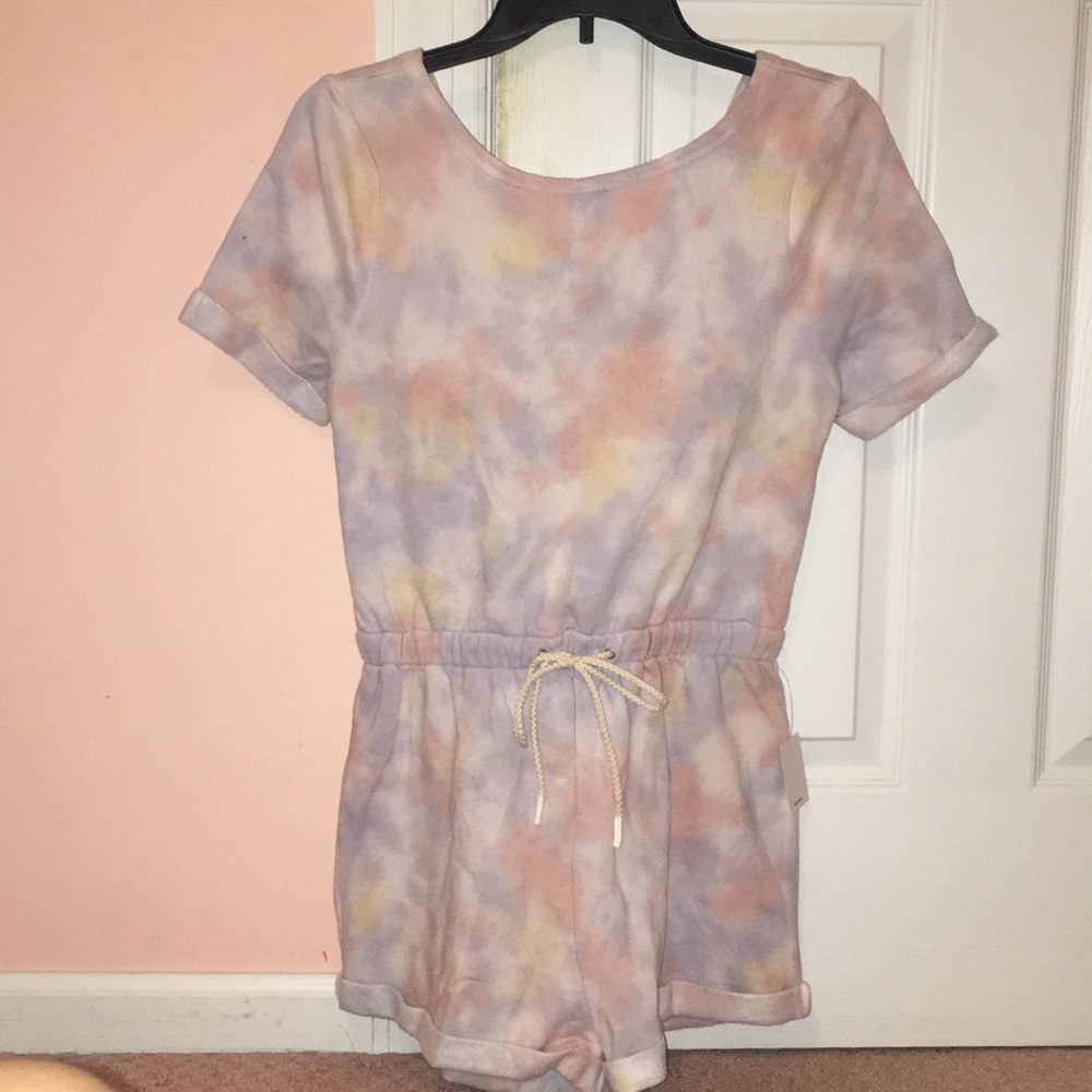 Tie dye romper